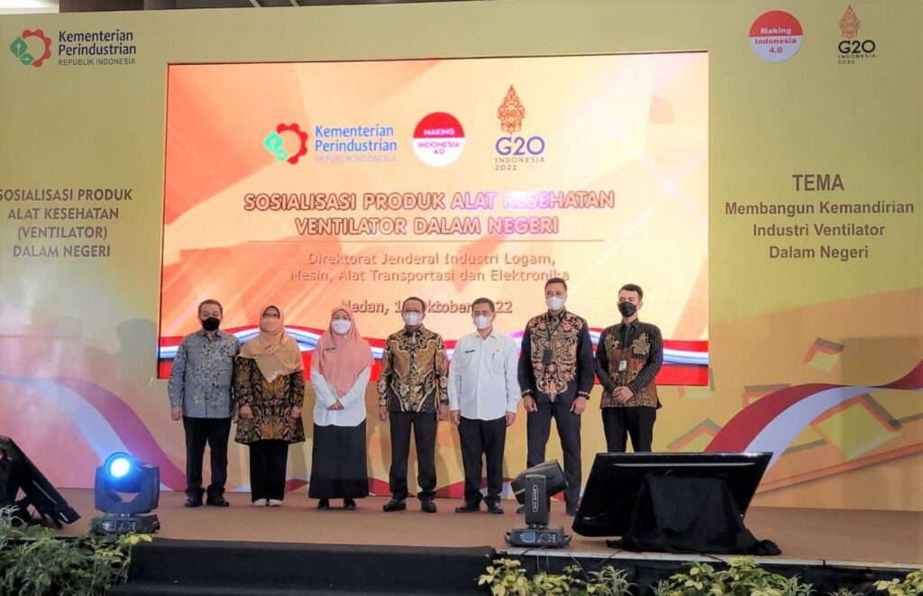 Ventilator Dalam Negeri Tingkatkan Daya Saing Industri Alkes
